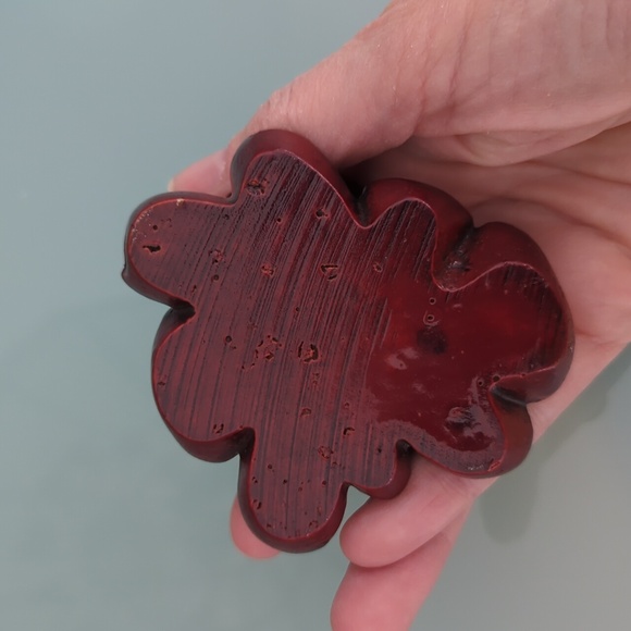 Red Money Frog Chinese Good Luck Charm Decor Resin - Picture 6 of 7